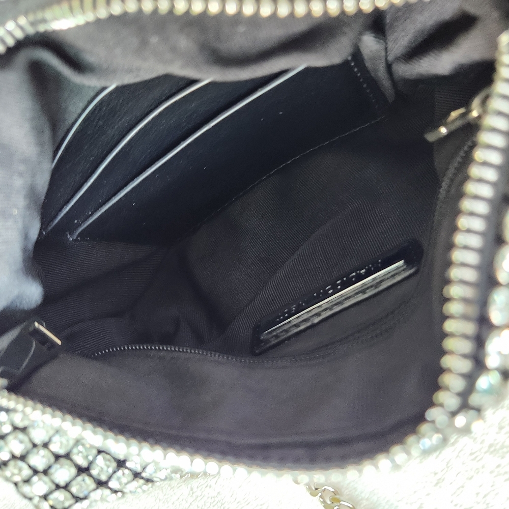 NEW! Madison West Silver Rhinestone Women Bag - Picture 10 of 10